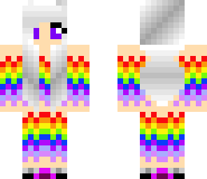 rainbow girl