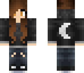 hoodie tomboy moon