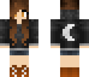 hoodie moon girl