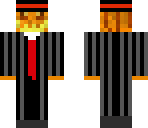 pumpkin in a tux