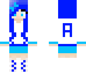 cutie blue girl
