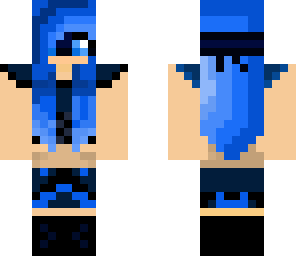 edit blue ninja girl