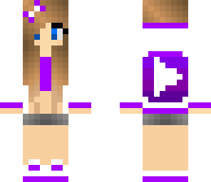 purple youtube girl