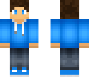 cool blue teen