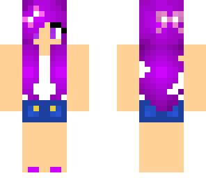 pink haired girl