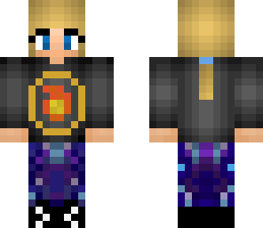 dauntless girl with galaxy pants
