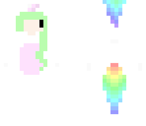 kawaii unicorn girl skin