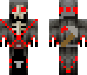 gimm reaper with messed up hoodie
