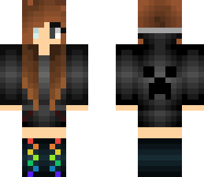 blind girl skin me
