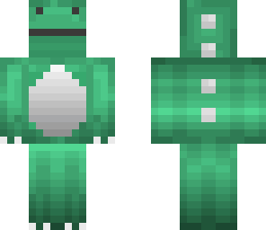 kawaii dino - closed mouth