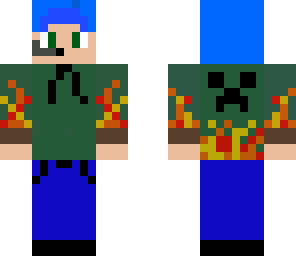 creeper gamer boy