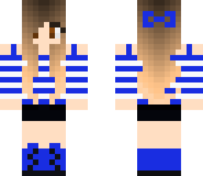 blue girl