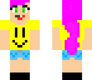 gamer girl skin