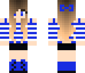 blue girl