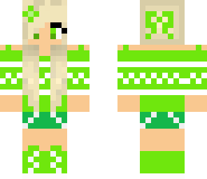 green girl