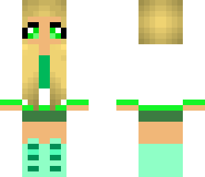 green girl