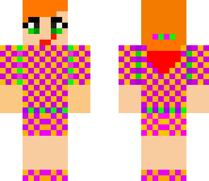 checkered girl