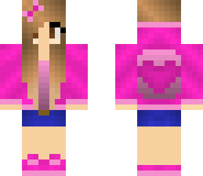 pink heart sweater