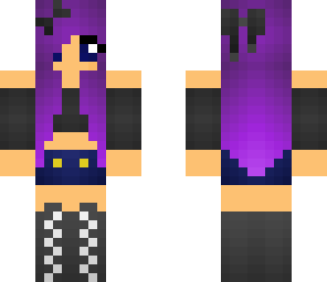 purple hair