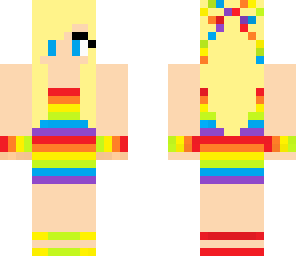 rainbow girl