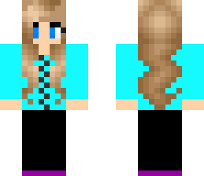 blue jacket girl