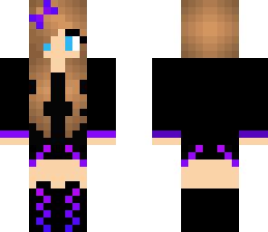 purpley girl