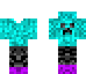 invisible man in creeper jacket teal