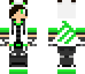 green panda bro detailed