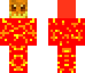 cooked pumpkin man