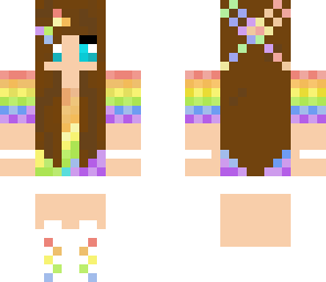 rainbow girl