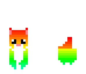 rainbow cat