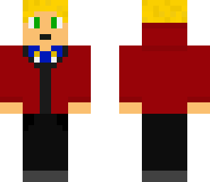 red hoodie boy