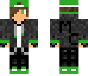 green teen boy