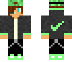 cool teen with hat