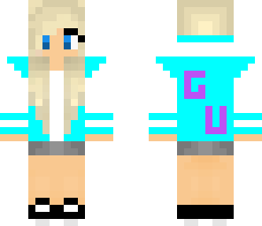 blue game girl