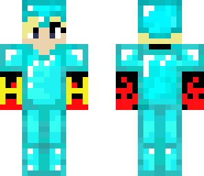 diamond armored girl skin best skin ever