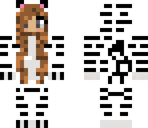 20 likes please white tiger girl