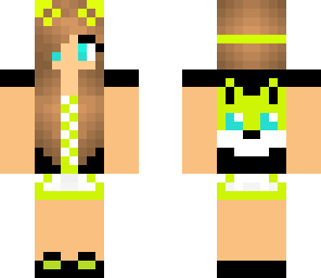 green fox girl