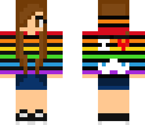 rainbow mustache