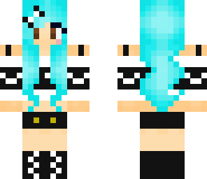 blue hair