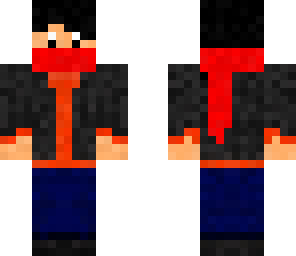 red scarf