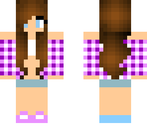 purple 'n' blue girl
