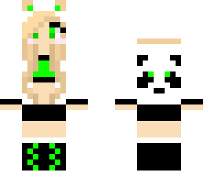 cute panda girl