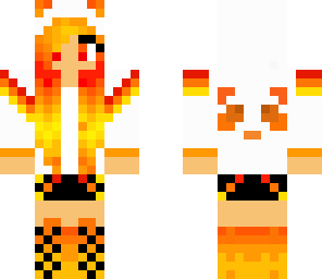fiery panda girl