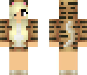 edited tiger girl clothy
