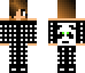 black and white