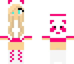pink panda girl