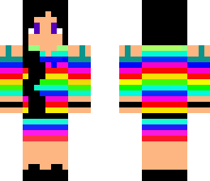 rainbow girl