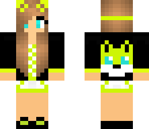 green fox hoodie girl