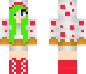 green cake girl